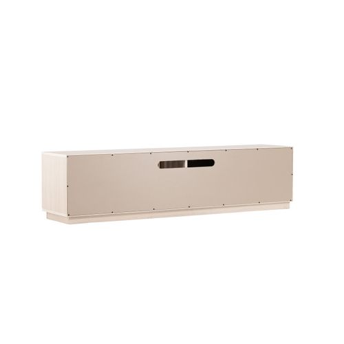 Meuble TV Design Nervuré "lugo" 180cm Naturel