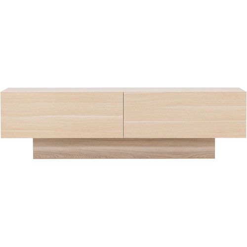 Meuble TV 2 Portes Cuenta Blanc