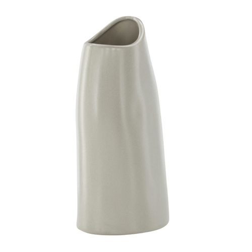 Vase Design "ernst" 23cm Gris Clair