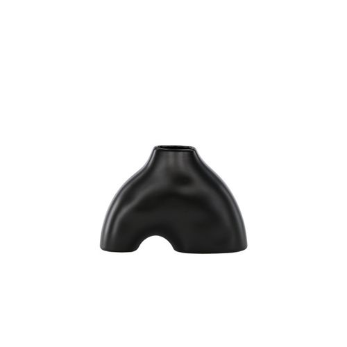 Vase Design "kento" 15cm Noir