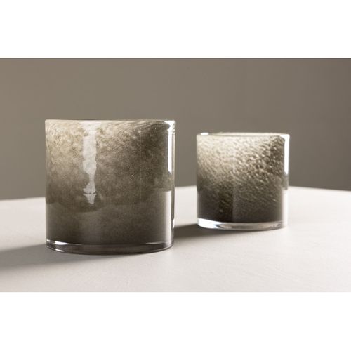 Photophore Déco "gloria" 12cm Vert