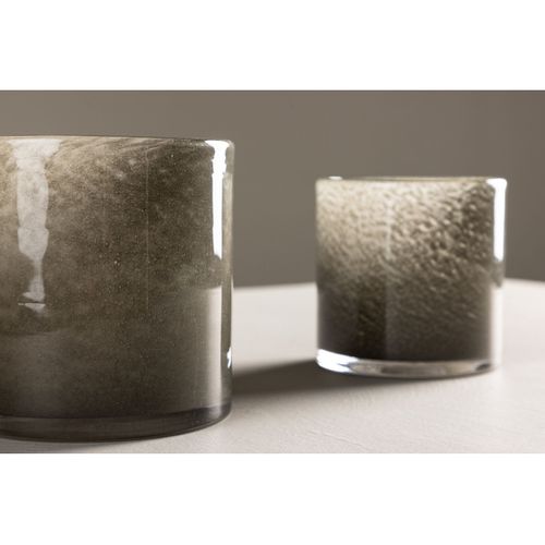 Photophore Déco "gloria" 12cm Vert