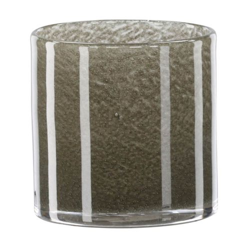 Photophore Déco "gloria" 10cm Vert