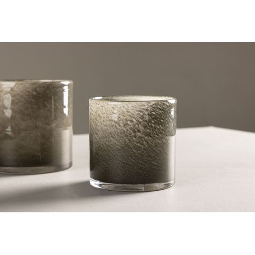 Photophore Déco "gloria" 10cm Vert