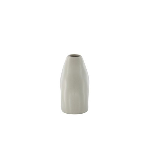 Vase Design "kento" 15cm Gris Clair