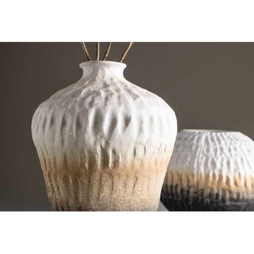 Vase Design Tricolore "pane" 29cm Multicolore