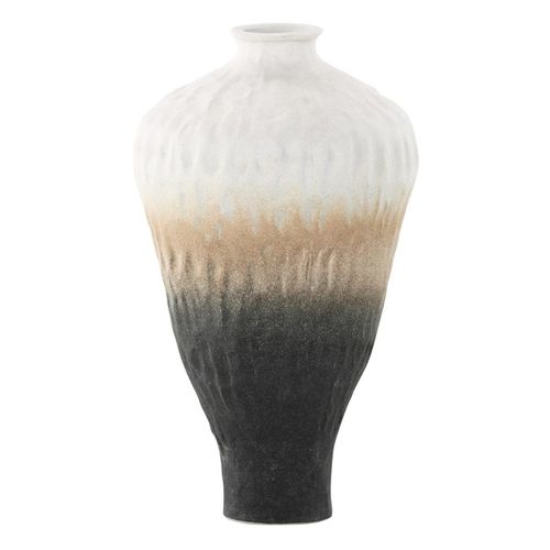 Vase Design Tricolore "pane" 29cm Multicolore