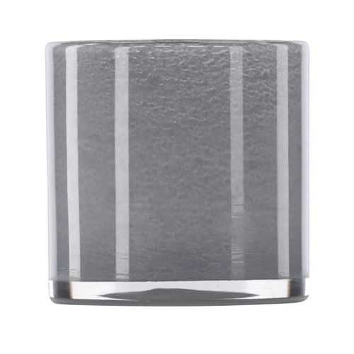 Photophore Déco "gloria" 12cm Gris Clair