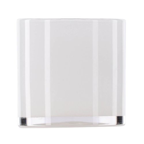 Photophore Déco "gloria" 12cm Blanc