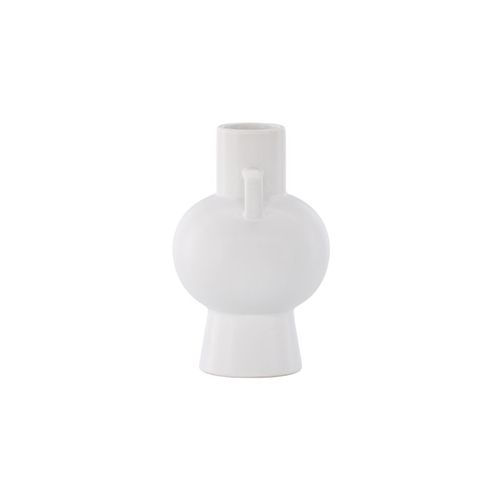 Vase Design En Céramique "cent" 24cm Blanc