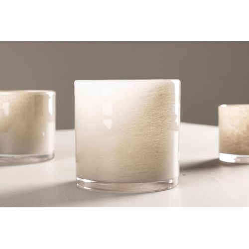 Photophore Déco "gloria" 12cm Beige