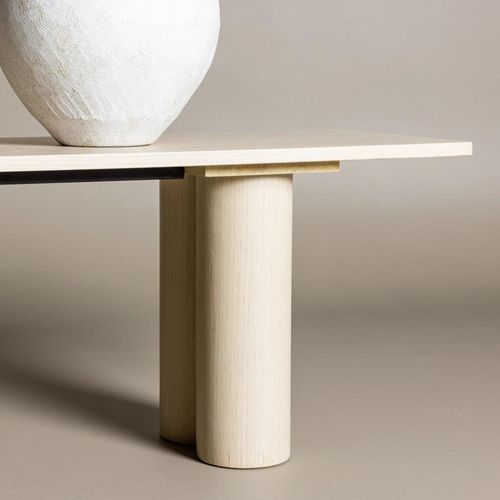 Banc Design "olivia" 180cm Beige