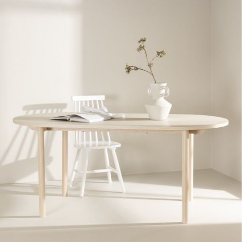 Table à Manger Design "andy" 180cm Blanc