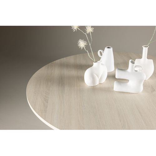 Table à Manger Ronde "lanzo" 120cm Naturel