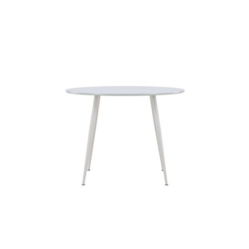 Table à Manger Design "plaza" 100cm Gris