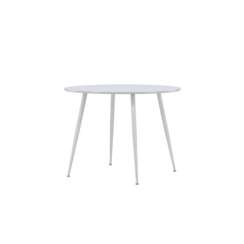 Table à Manger Design "plaza" 100cm Gris