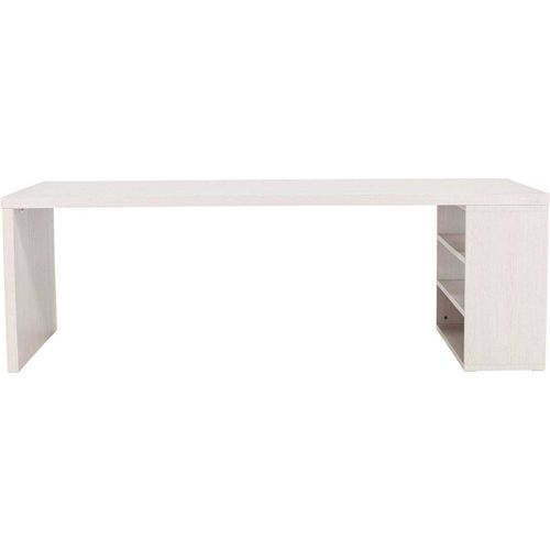 Table De Repas 230 X 110 Cm Avec Étagères Mika