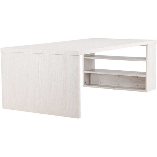 Table De Repas 230 X 110 Cm Avec Étagères Mika