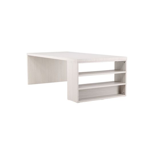 Table De Repas 230 X 110 Cm Avec Étagères Mika