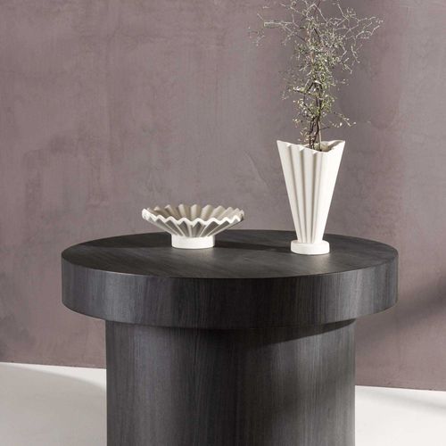 Table Basse Ronde Malung Noir