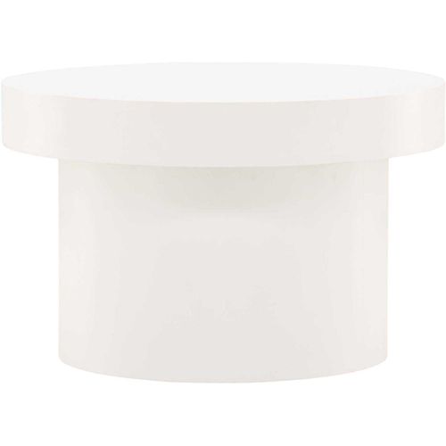 Table Basse Ronde Malung Blanc