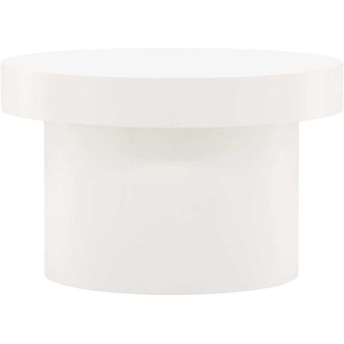 Table Basse Ronde Malung Blanc