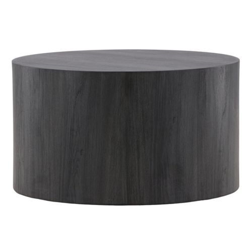 Table Basse Ronde "york" 80cm Noir