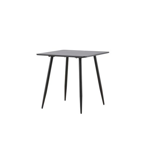 Table à Manger "polar" 75 Cm Noir