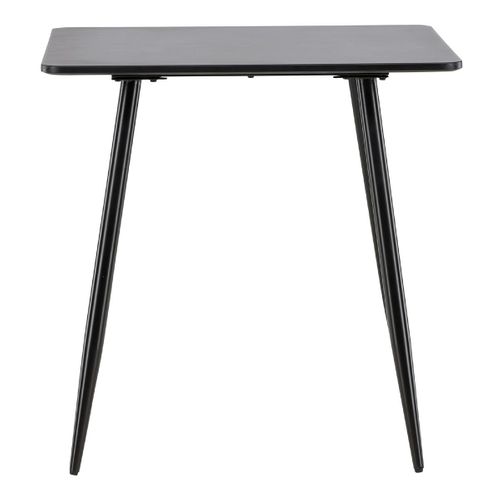 Table à Manger "polar" 75 Cm Noir