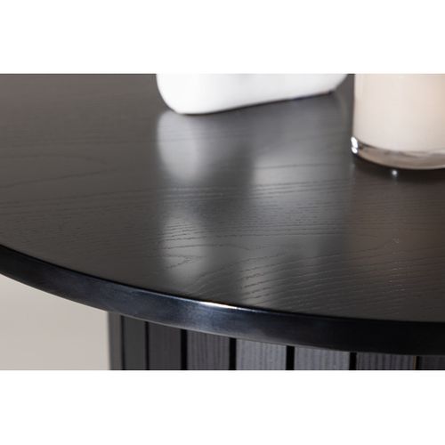 Table De Bar Design "haron" 105cm Noir