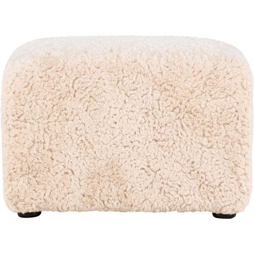 Pouf En Tissu Doux Frankie 50 X 50 X 35 Cm