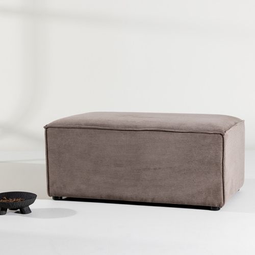 Pouf En Tissu Velours Côtelé Gillholmen