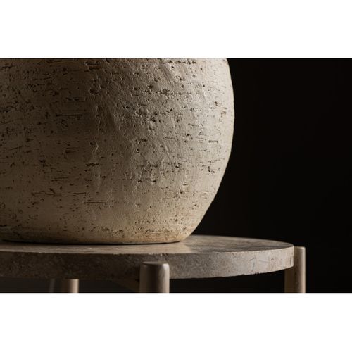 Lampe à Poser En Terre Cuite "tjorn" 60cm Blanc