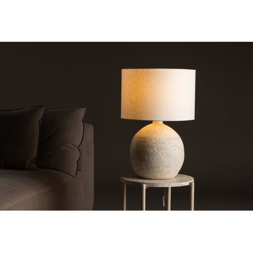 Lampe à Poser En Terre Cuite "tjorn" 60cm Blanc
