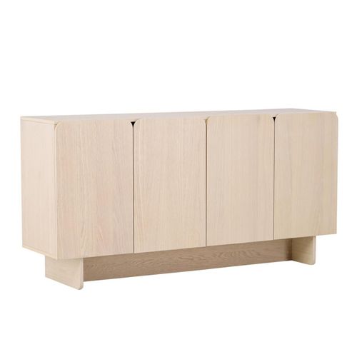 Buffet Design 4 Portes "tyreso" 160cm Naturel