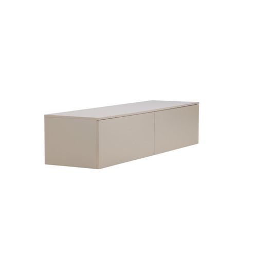 Meuble TV Design "frihamn" 160cm Beige
