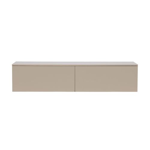 Meuble TV Design "frihamn" 160cm Beige