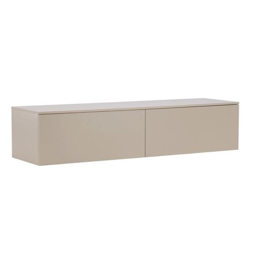 Meuble TV Design "frihamn" 160cm Beige