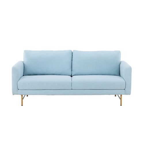 Canapé 3 Places Design "sky" 198cm Bleu Clair
