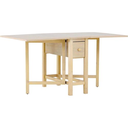 Table De Repas Rabatable 150 X 80 Cm Edward