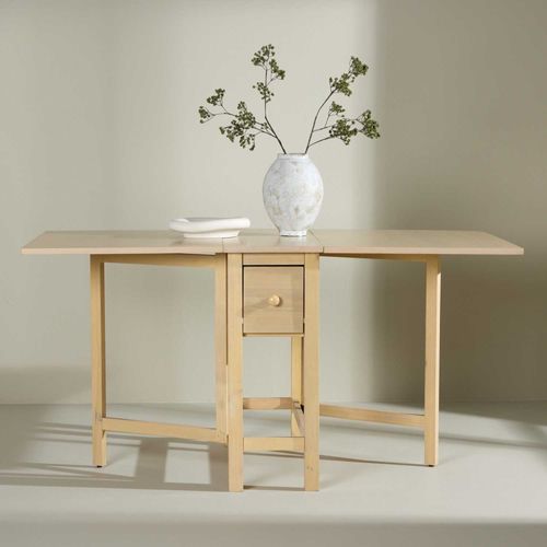 Table De Repas Rabatable 150 X 80 Cm Edward