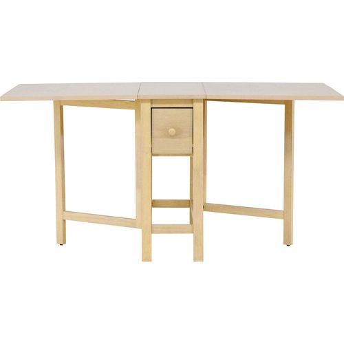 Table De Repas Rabatable 150 X 80 Cm Edward
