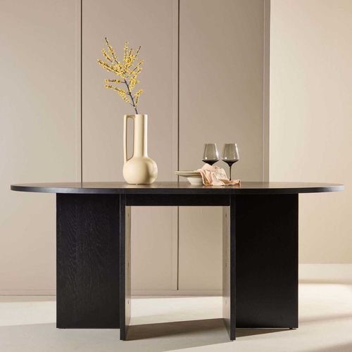 Table De Repas Extensible Strada Noir