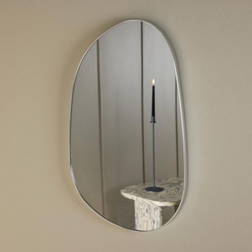 Miroir Mural Design "askersund" 65cm Argent
