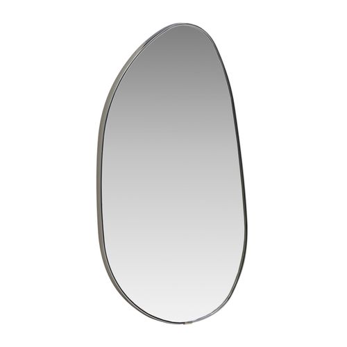Miroir Mural Design "borgholm" 55cm Argent