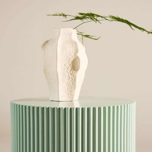 Table D'appoint Nervurée "lenox" 50cm Vert