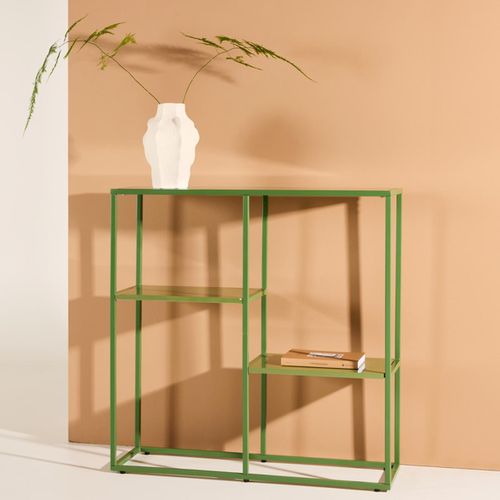 Étagère 3 Niveaux En Métal "staal" 80cm Vert
