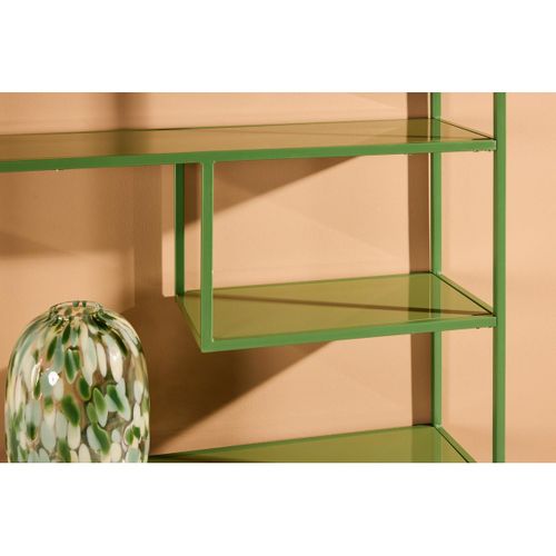Étagère 3 Niveaux En Métal "staal" 80cm Vert