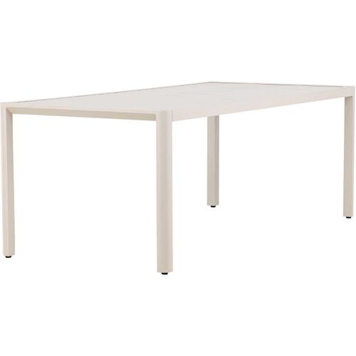 Table Extérieure En Aluminium 200 X 90 X 72 Cm Giardini Beige