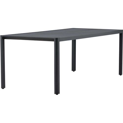 Table Extérieure En Aluminium 200 X 90 X 72 Cm Giardini Noir